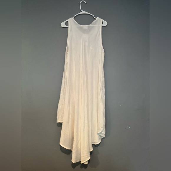 Exist White Asymmetrical Scoop Neck Sundress - Picture 5 of 8